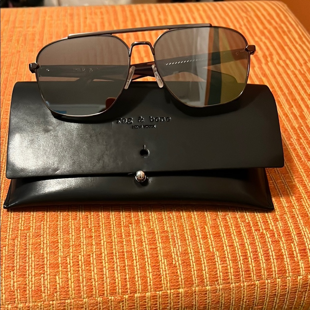 Rag & Bone Black Sunglasses